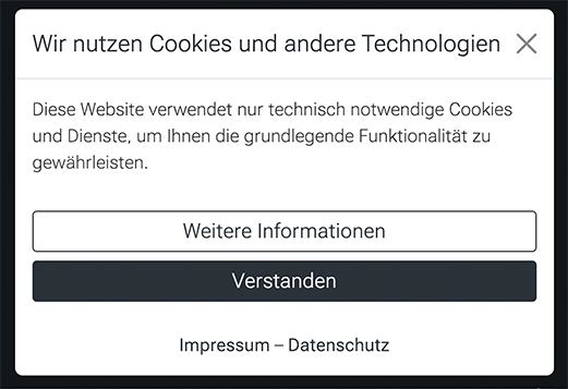 Bild vom Feld Cookies